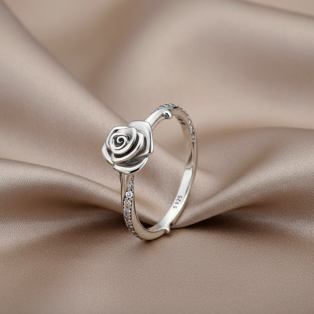 Anello Eleganza Floreale