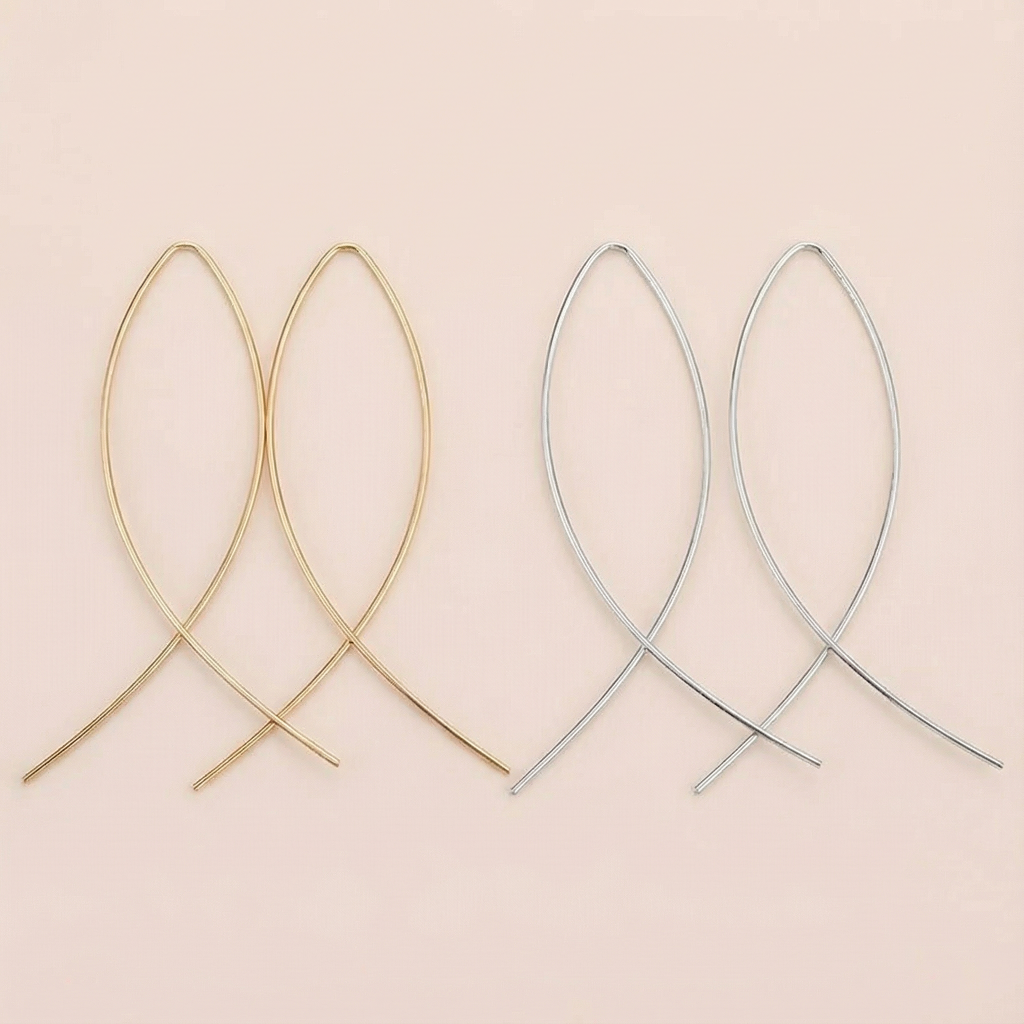 Zoravelle – Atelier Fish Drop Earrings