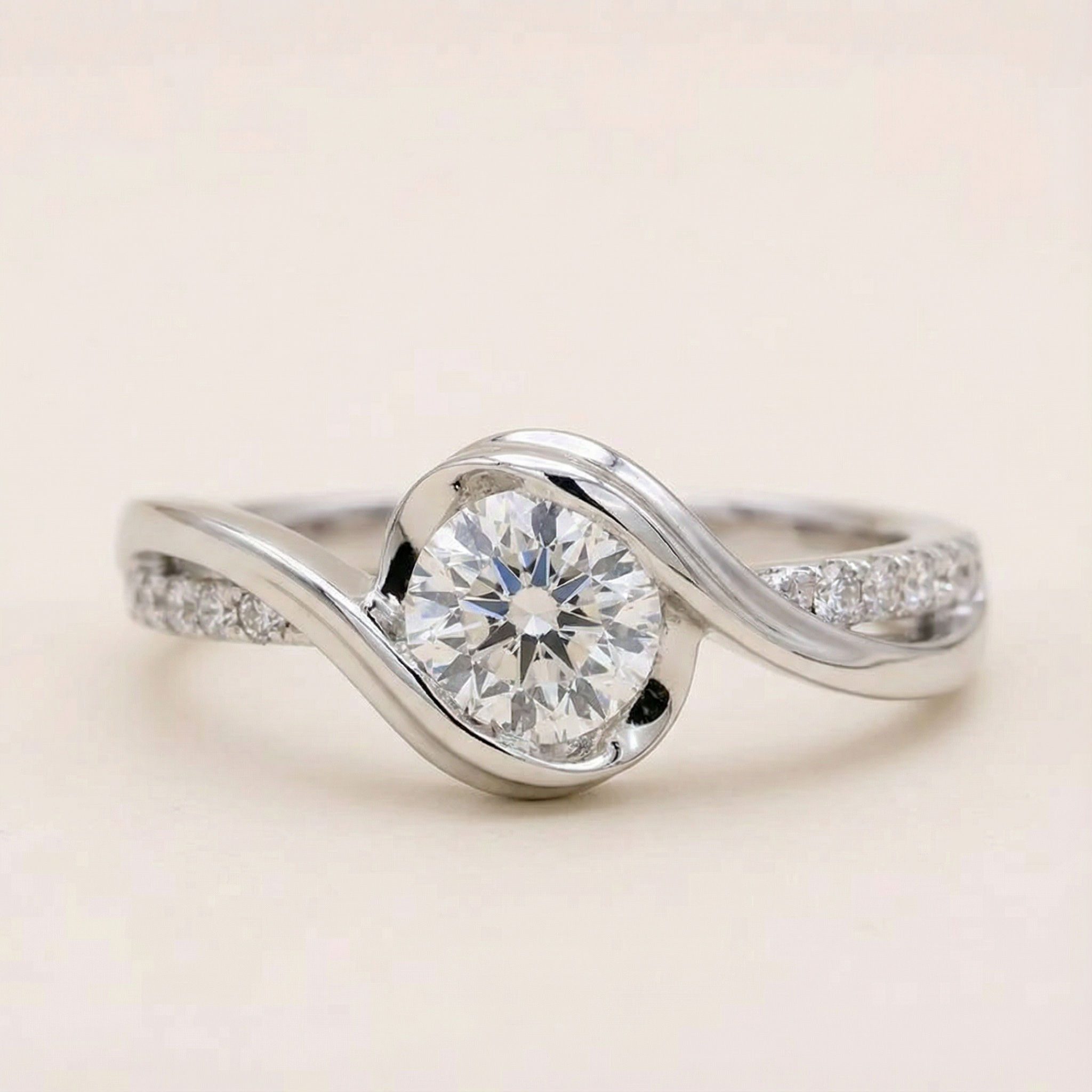 Zoravelle – Aurora Zircon Ring