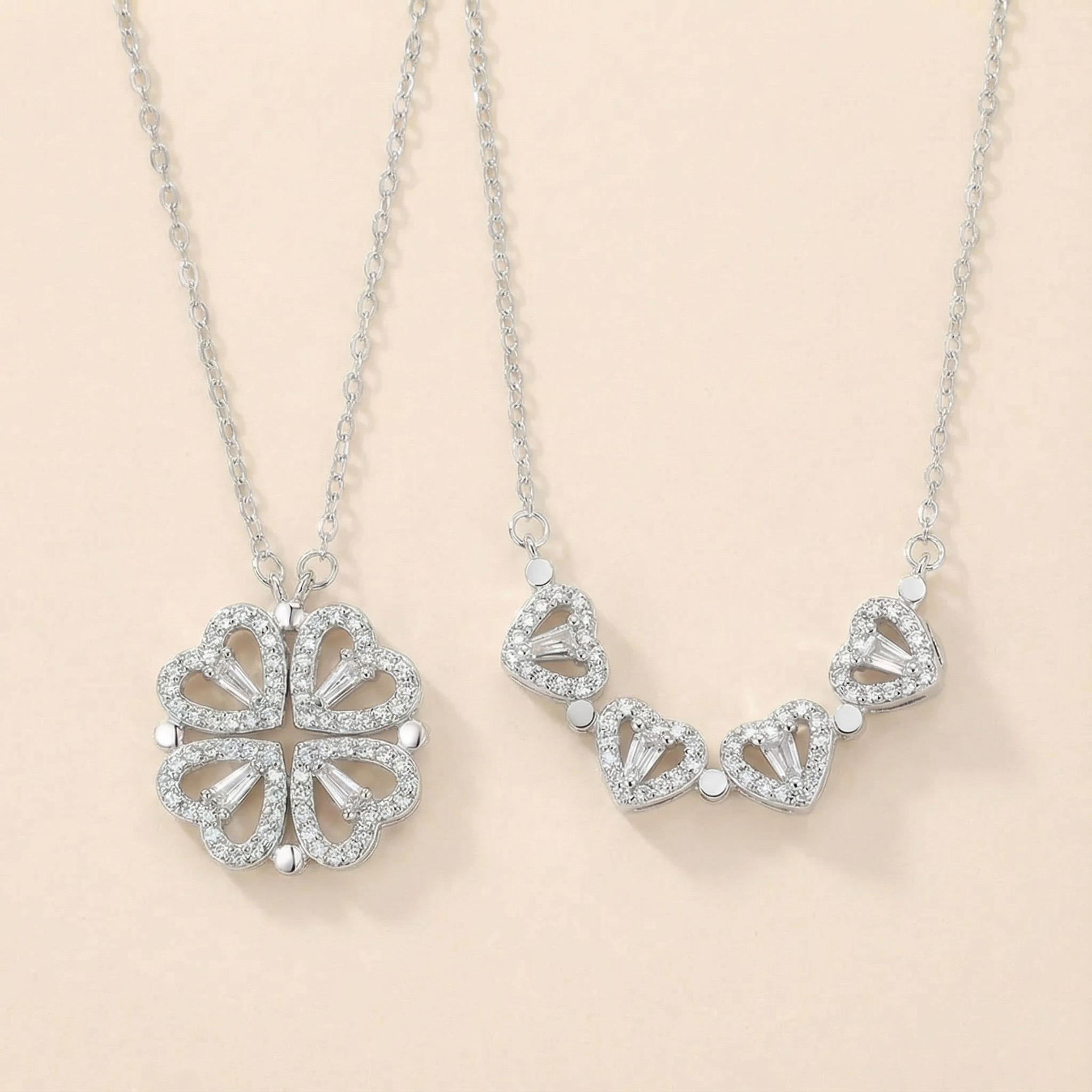 Collana Clover Heart