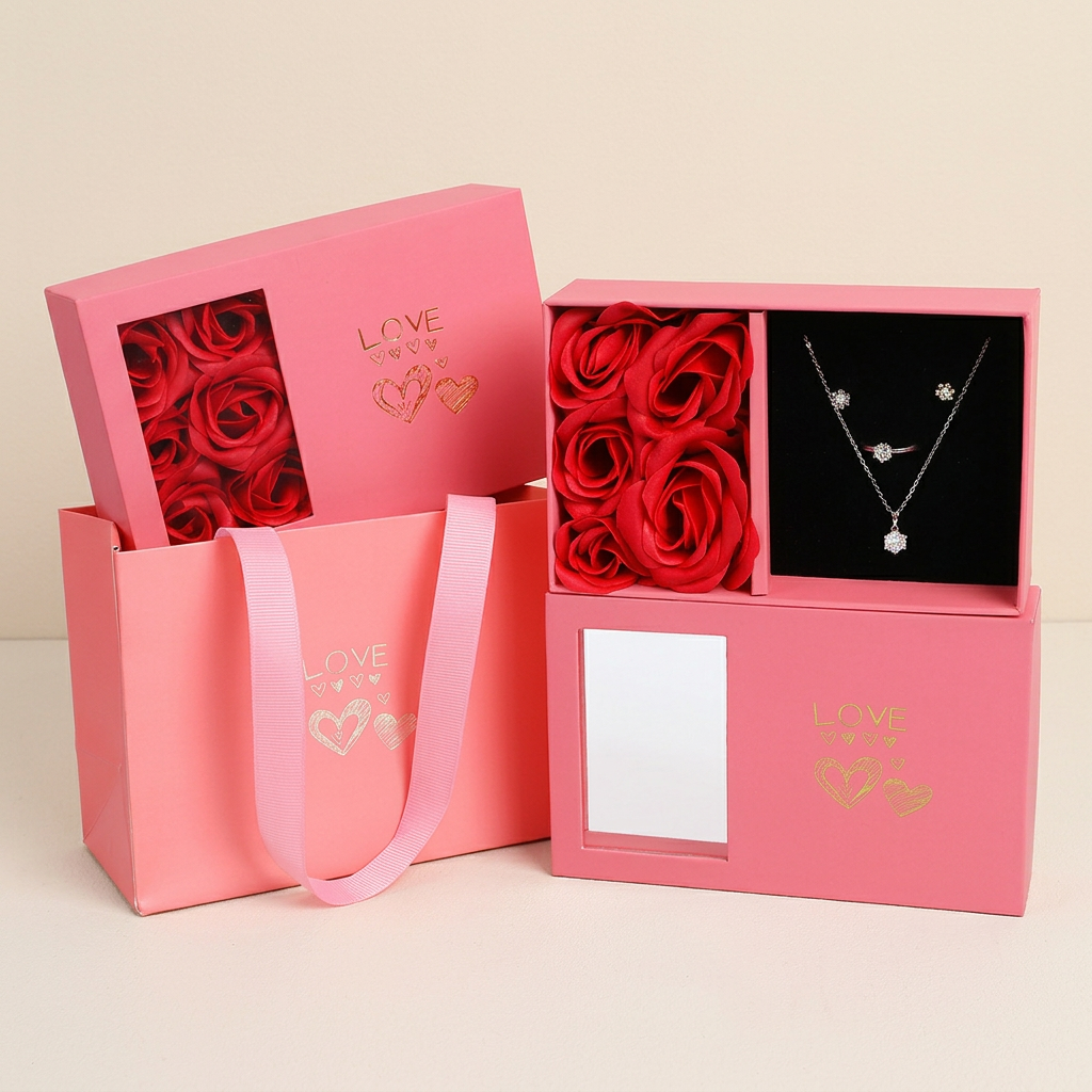 Confezione Regalo Rosa Eterna