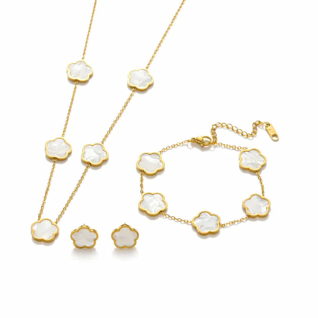 Elegantmother-of-pearljewelryset - Zoravelle