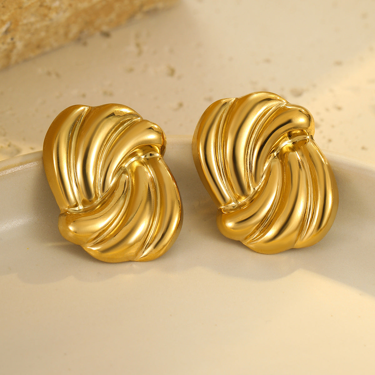 BOUCLES D'OREILLES NŒUD AURELIA