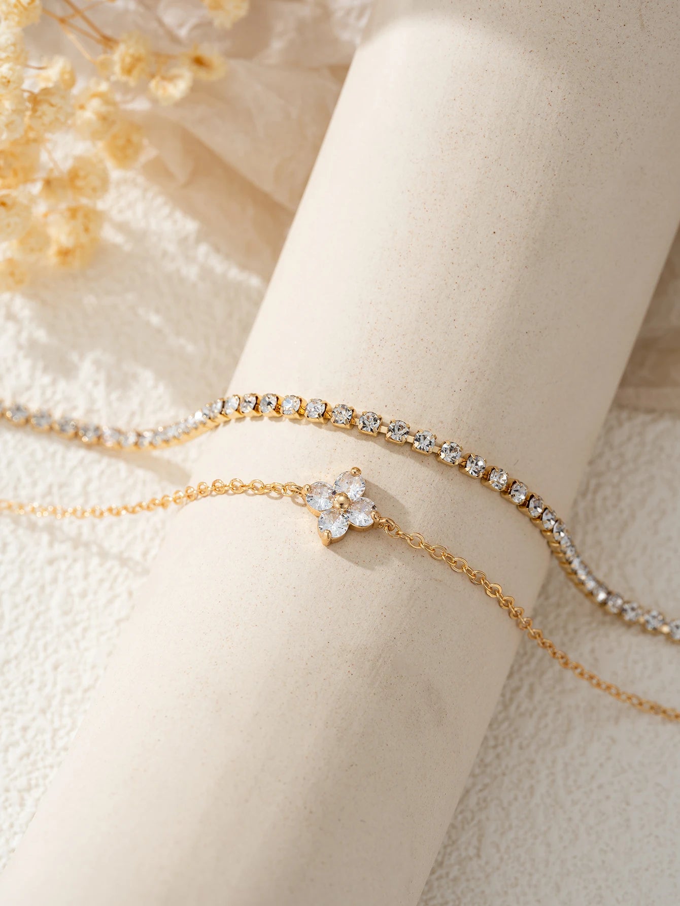 Zoravelle – Set bracciale Flora Zircon