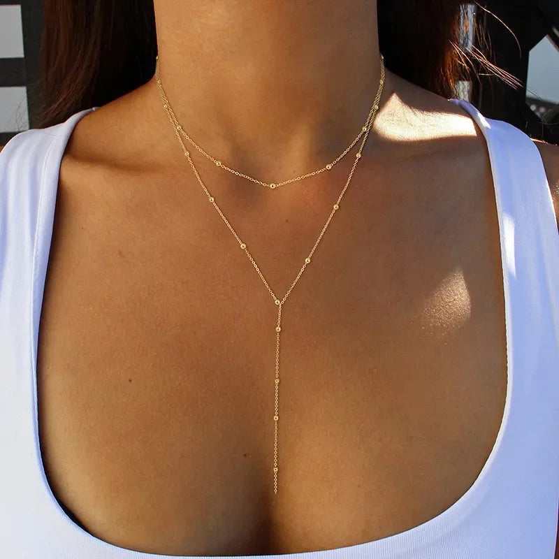 Zoravelle – Élégance Lariat Necklace