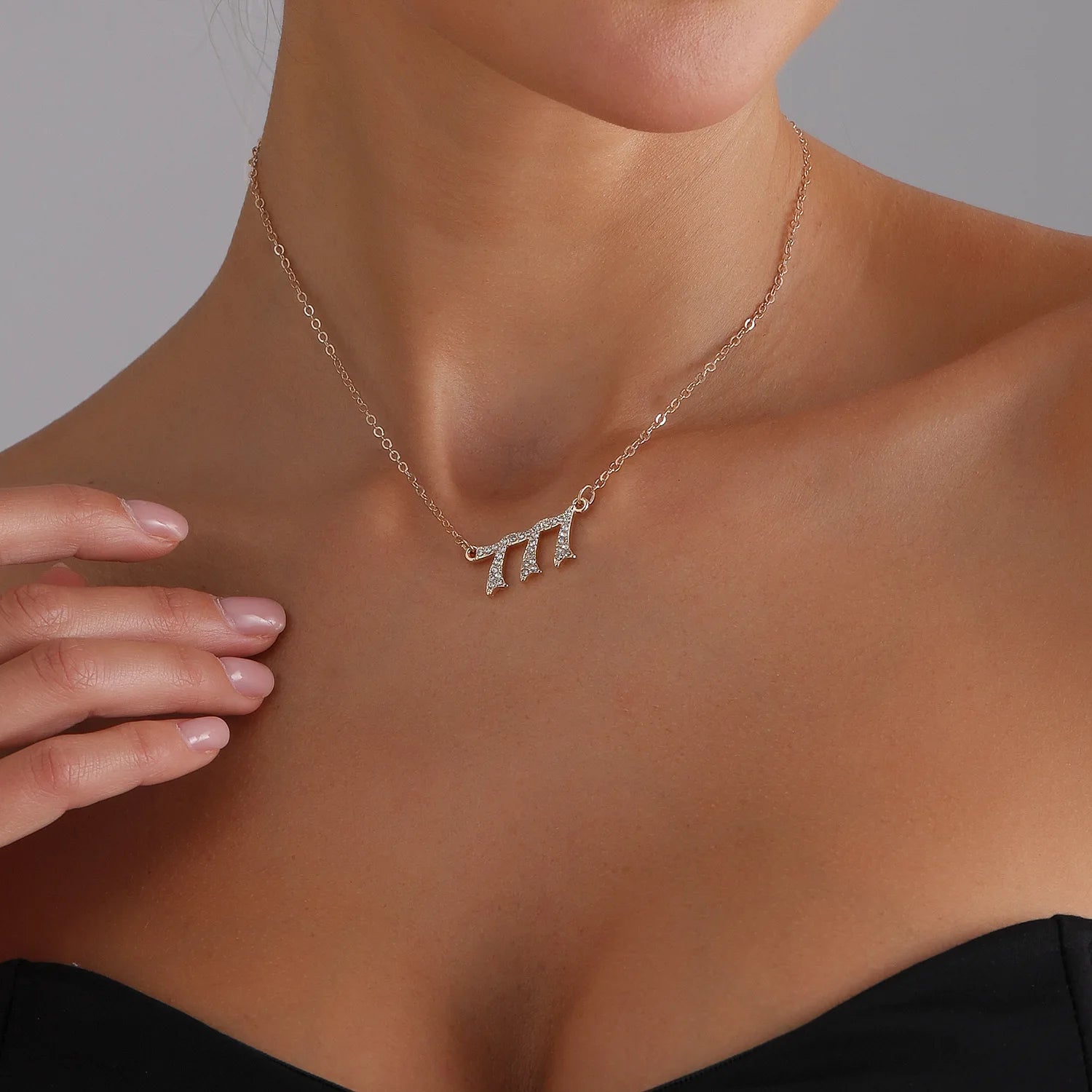 Zoravelle – Angel 777 Pendant Necklace