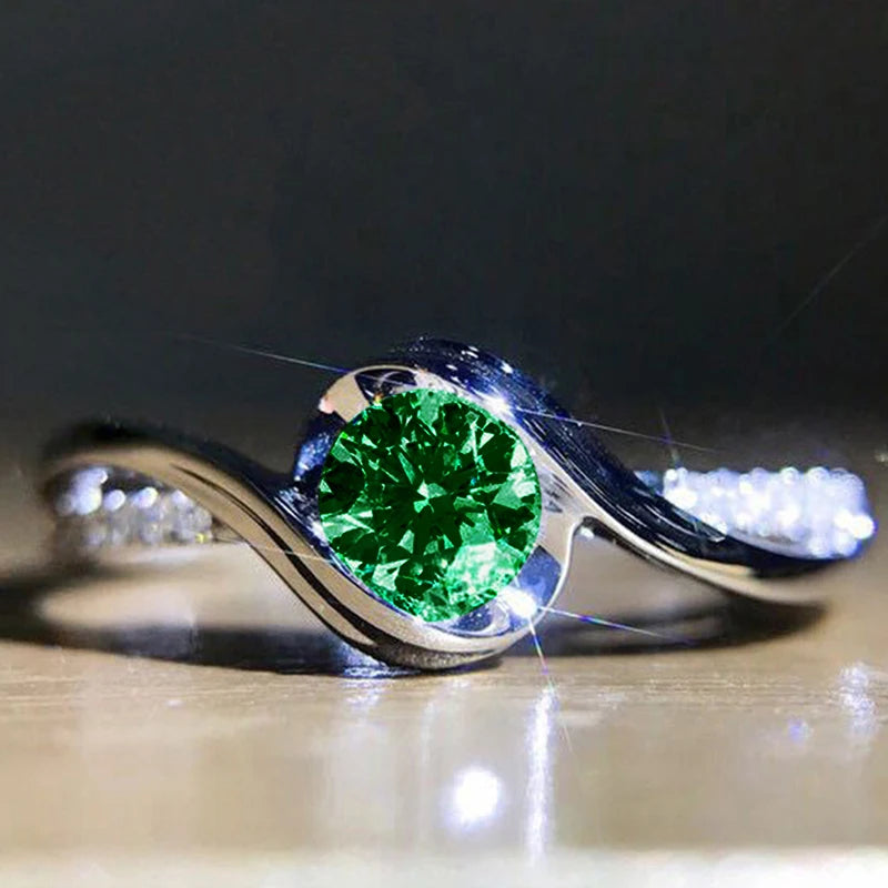 Zoravelle – Aurora Zircon Ring