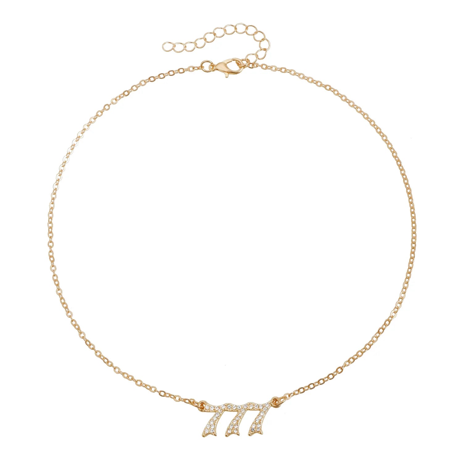 Zoravelle – Angel 777 Pendant Necklace