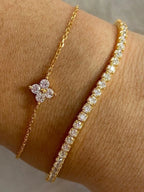 Zoravelle – Set bracciale Flora Zircon