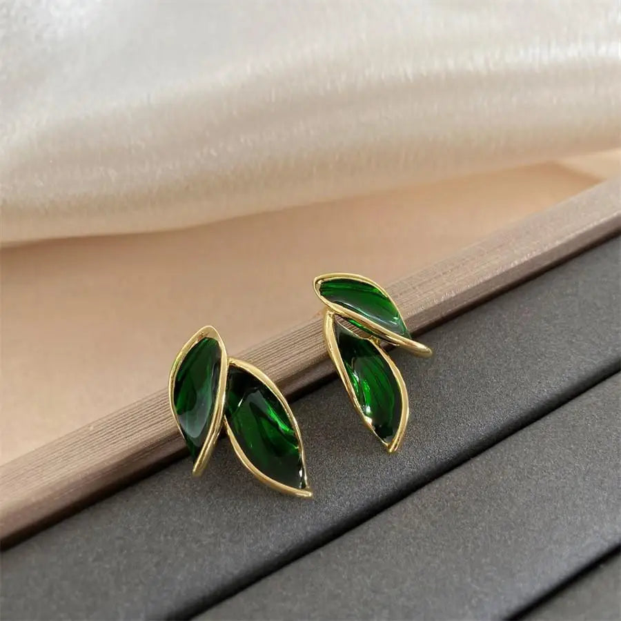 Zoravelle - Sweet Leaf Earrings