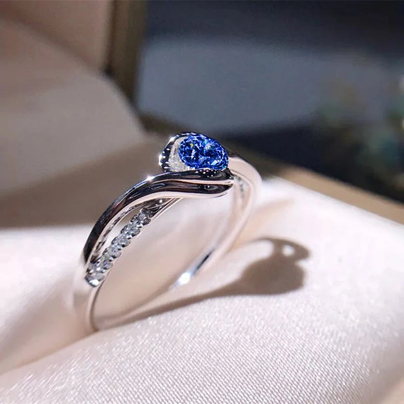 Zoravelle – Aurora Zircon Ring