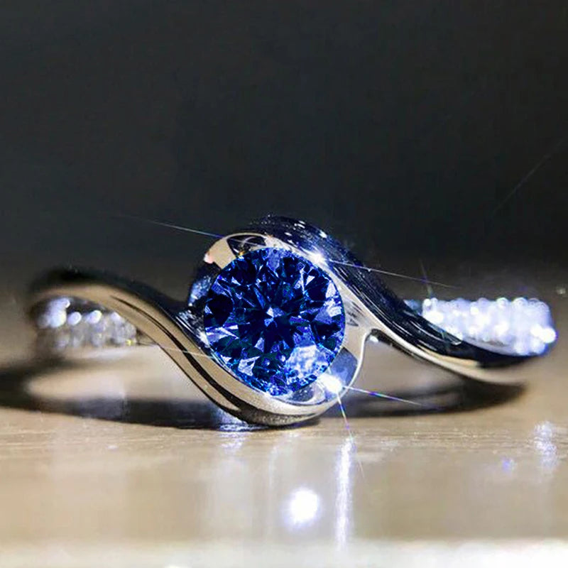 Zoravelle – Aurora Zircon Ring