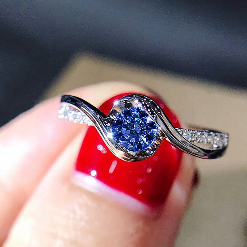 Zoravelle – Aurora Zircon Ring